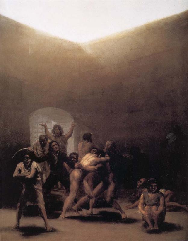 Francisco Goya Corral de Locos Sweden oil painting art